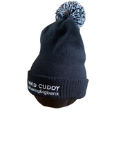 Load image into Gallery viewer, Really Dark Grey Bobble Hat ( Saving Big Bank edition )
